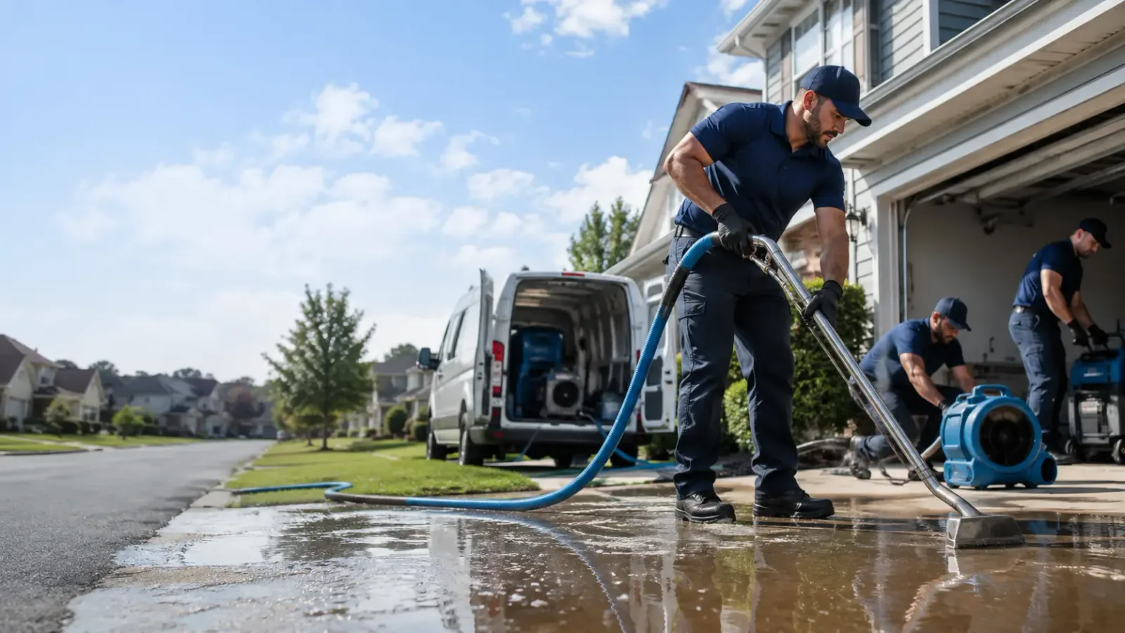Flood Damage Restoration in Amma, WV